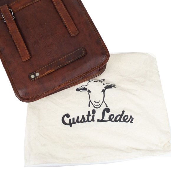 GUSTI Leather Nature Bike Shoulder Bag - Picture 10 of 14